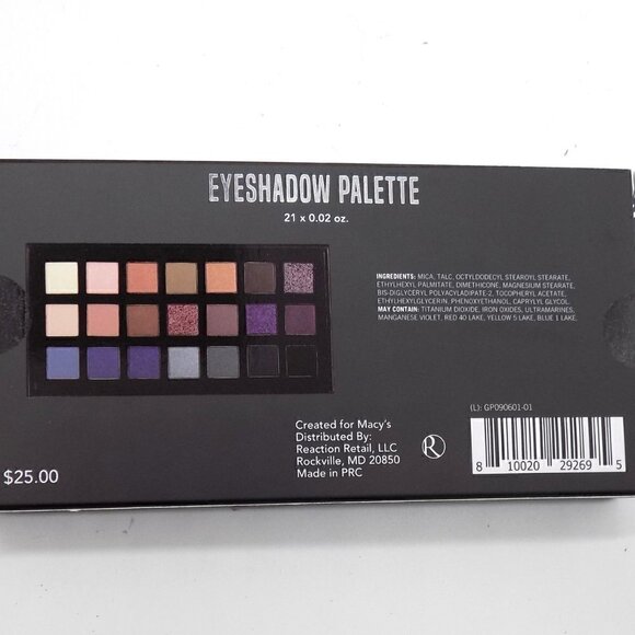 Eyeshadow Palette Created for Macy's Blue Brown Tan Purple Shades - Picture 3 of 5